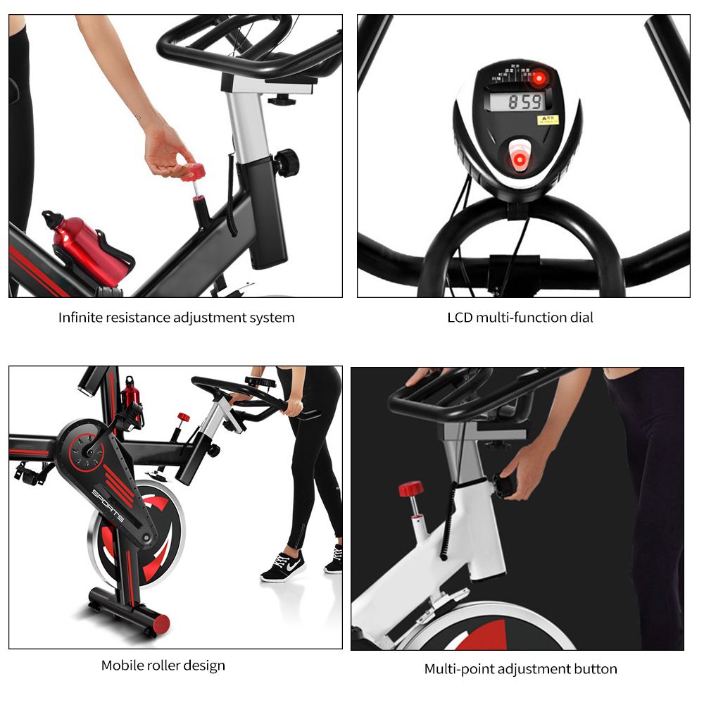 自転車の静止自転車トレーナーをエクササイズします