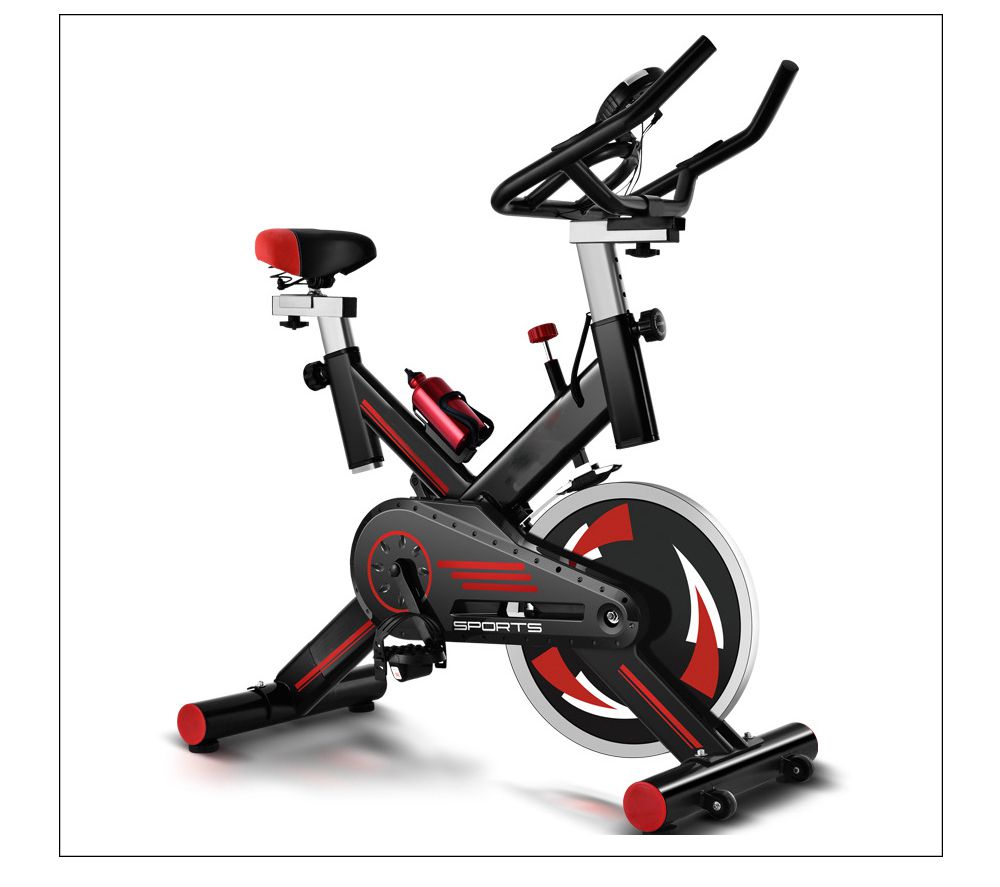 自転車の静止自転車トレーナーをエクササイズします