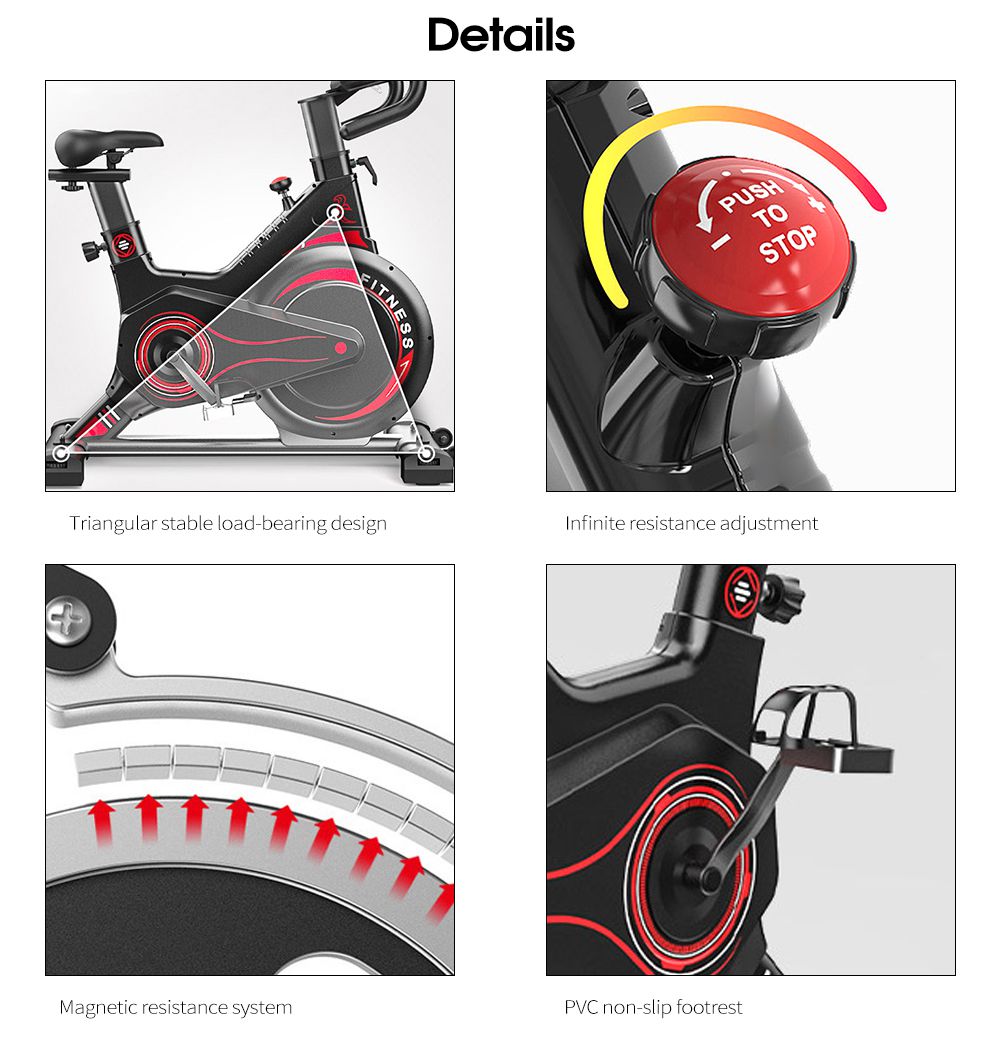 磁気制御スピニングバイク