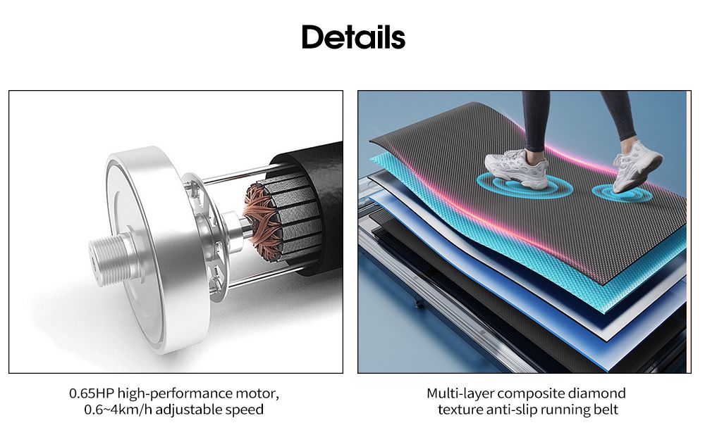 ポータブルウォーキングトレッドミル
