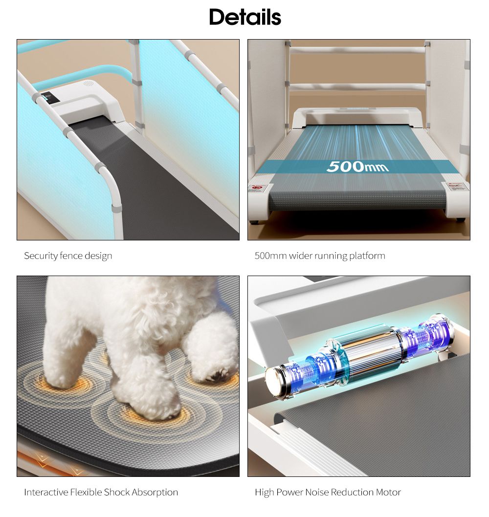 ペットトレッドミル小型および中程度の犬のウォーカー