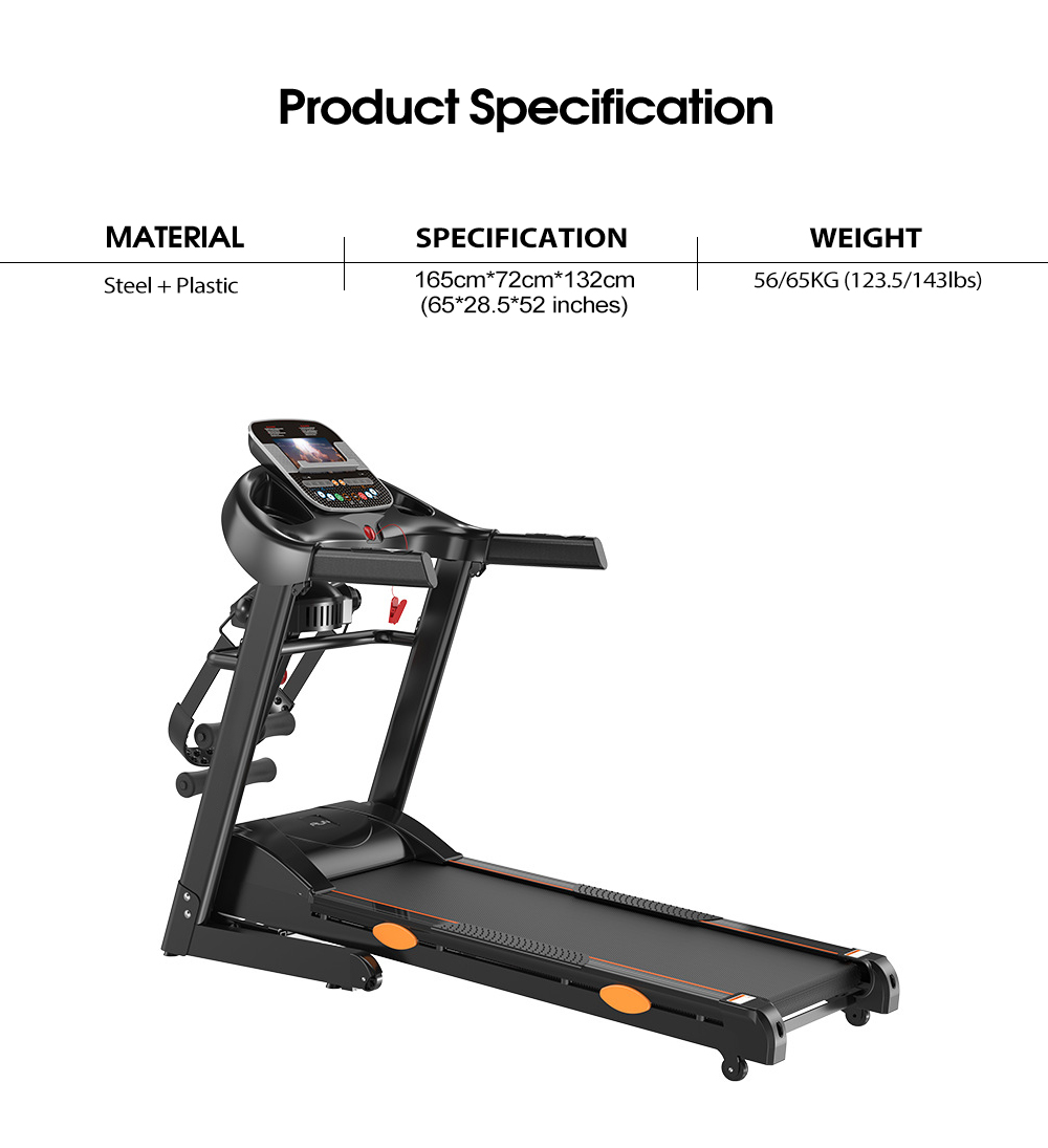 屋内ジムランニングマシン多機能折りたたみ式電気トレッドミル