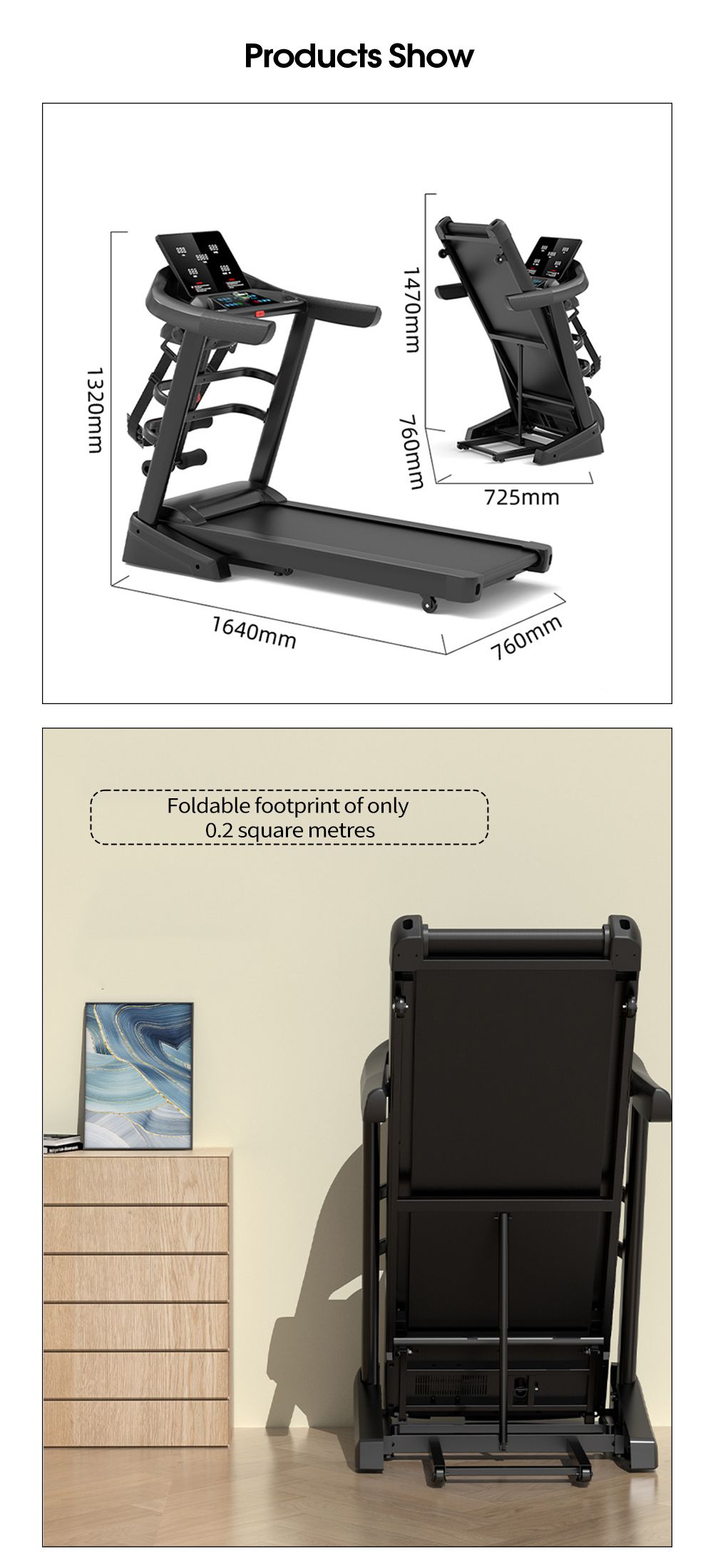ジム多機能ランニングマシン