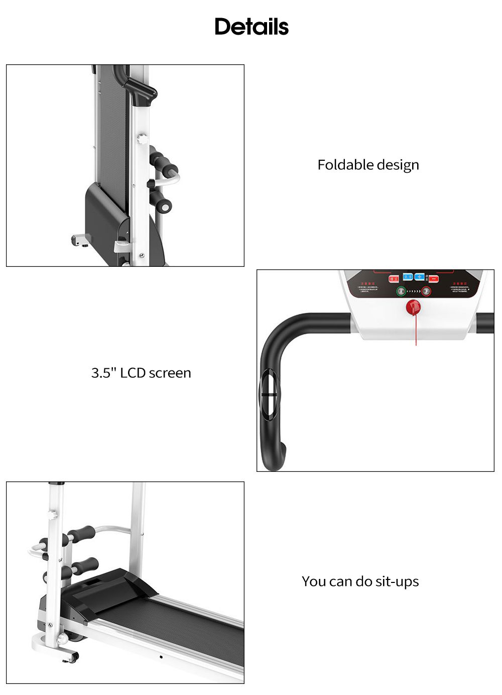 ジム機器フィットネススポーツ折りたたみ電気トレッドミルホームフィットネス