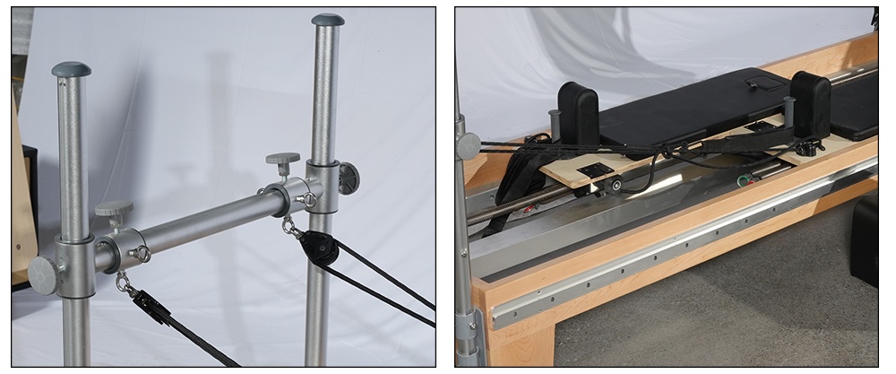 メープルフルトラックスプリットスライダーピラティスリフォーマー