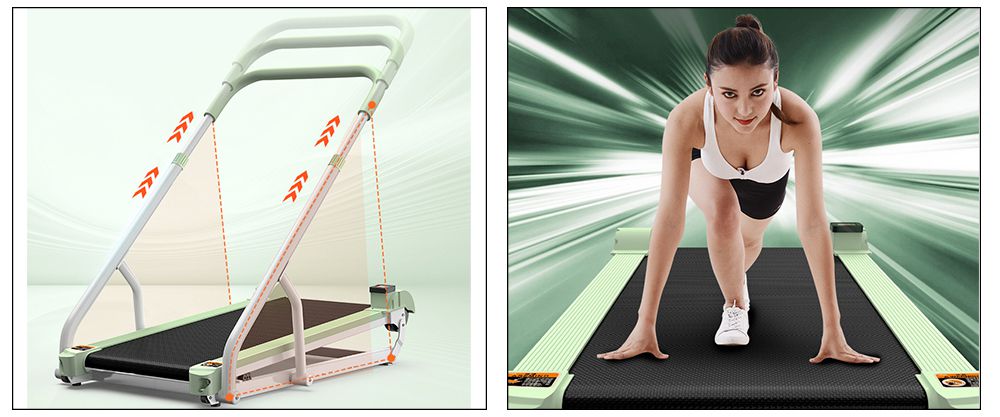 屋内のウルトラキーエット折りたたみ式の折りたたまれていないトレッドミル 屋内のウルトラキーエット折りたたみ式の折りたたまれていないトレッドミル