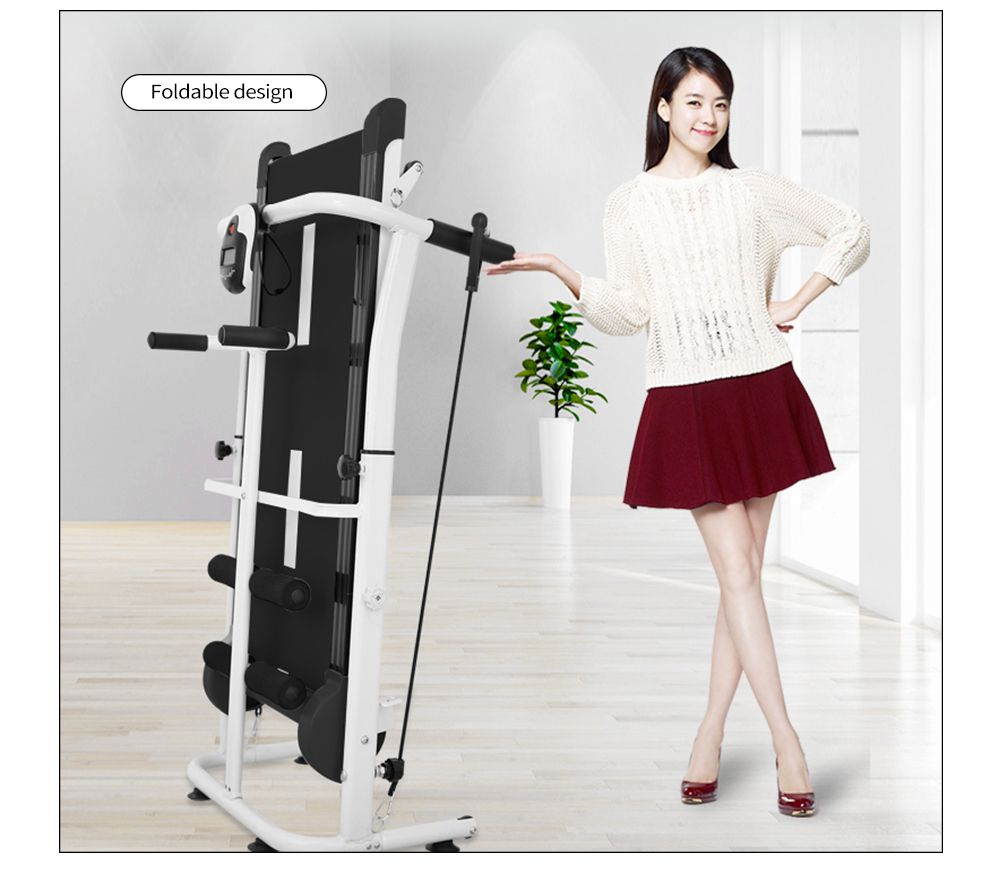 家庭用折りたたみ式ランニングマシン多機能フィットネストレッドミル