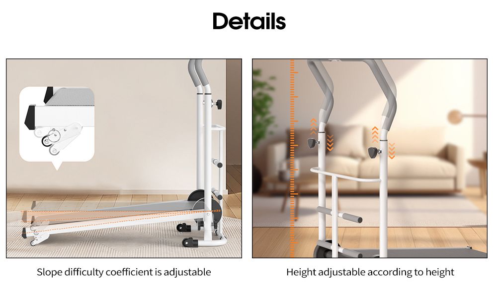 ミニ多機能静かな折りたたみ式ウォーキングマシン