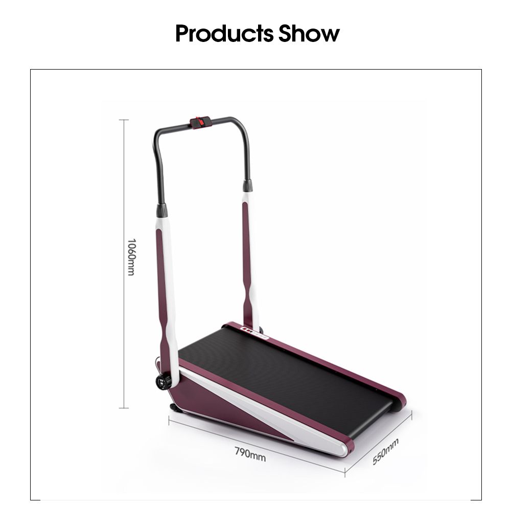 調整可能な傾斜を備えたミニウォーキングパッド