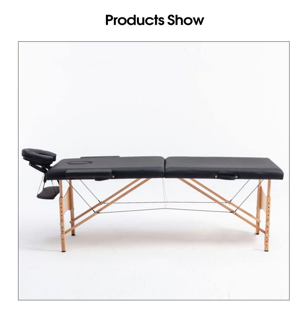 ポータブル木製マッサージテーブル