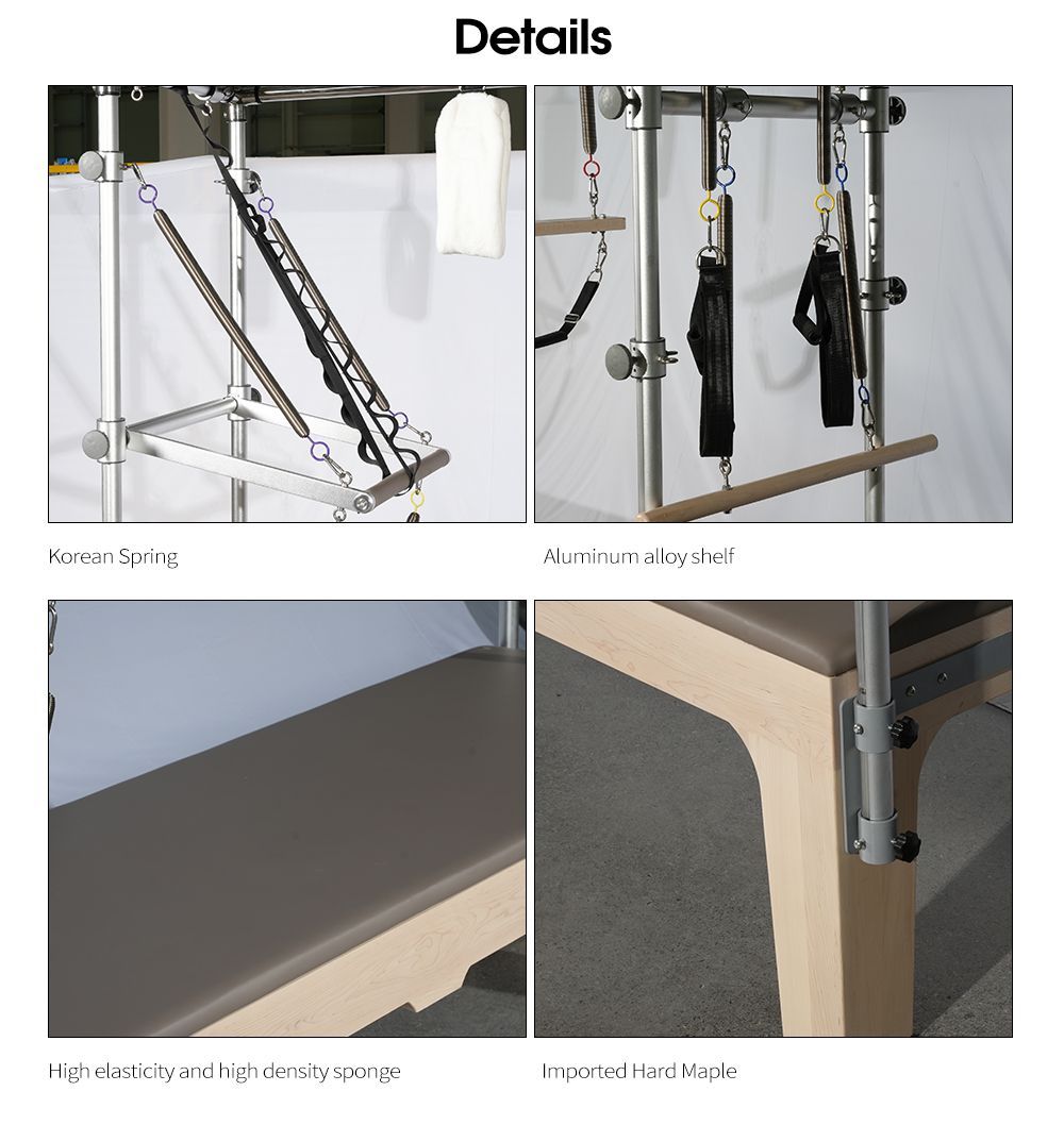 ヨガエクササイズトレーニングメープルピラティスキャデラック改革者