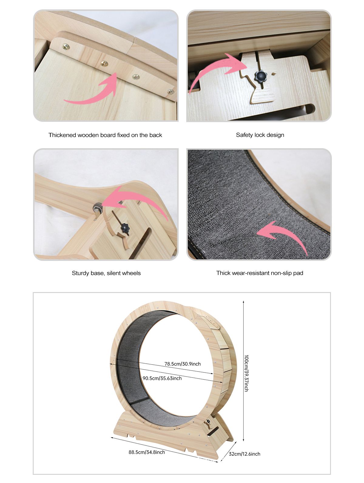 キャットエクササイズホイールトレッドミル キャットエクササイズホイールトレッドミル