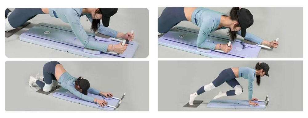 5-in-1多機能折りたたみ式ピラティス腹部ボード