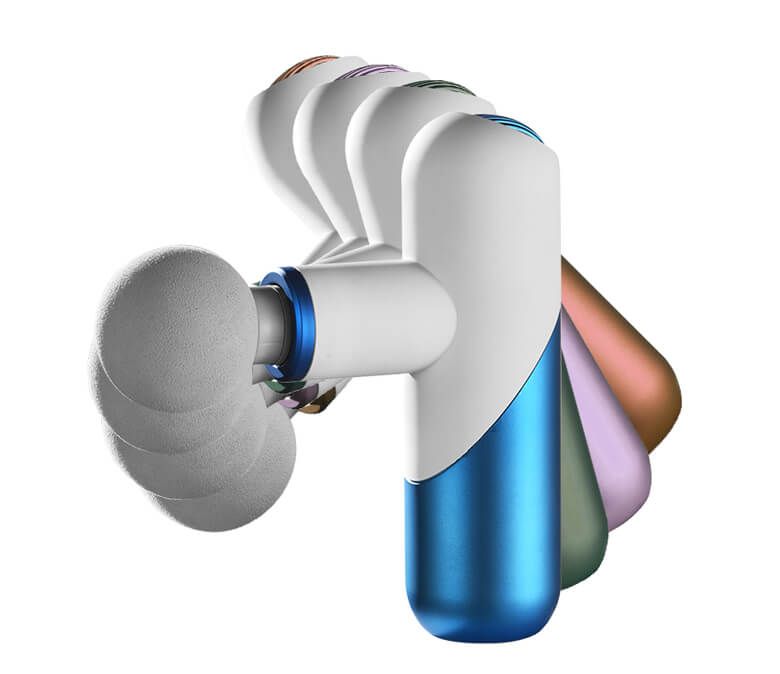 2色のミニマッサージガン