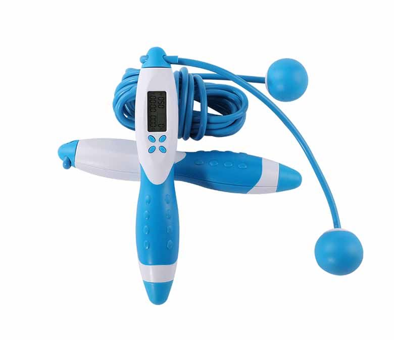 2つのロープの選択を備えた電子カウントジャンプロープ