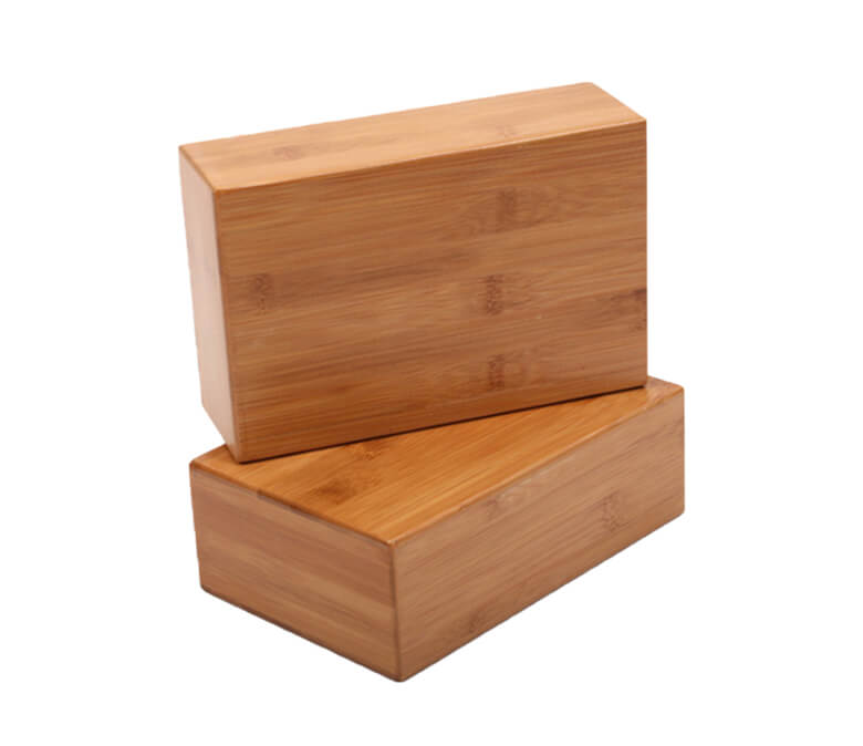 竹のヨガブロック