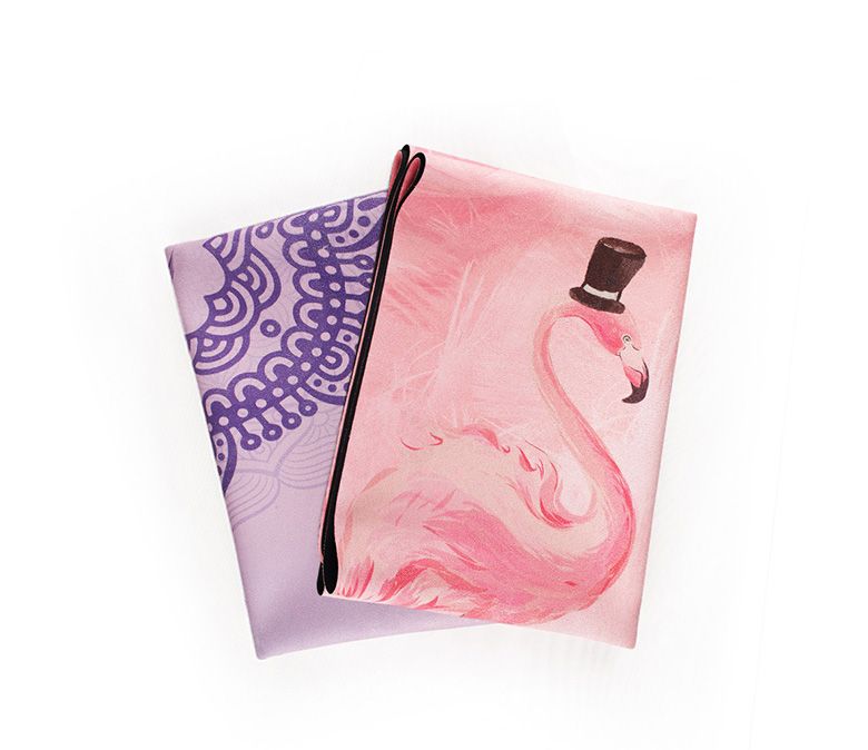 スエードラバーフォールド可能なヨガマット1.2mm