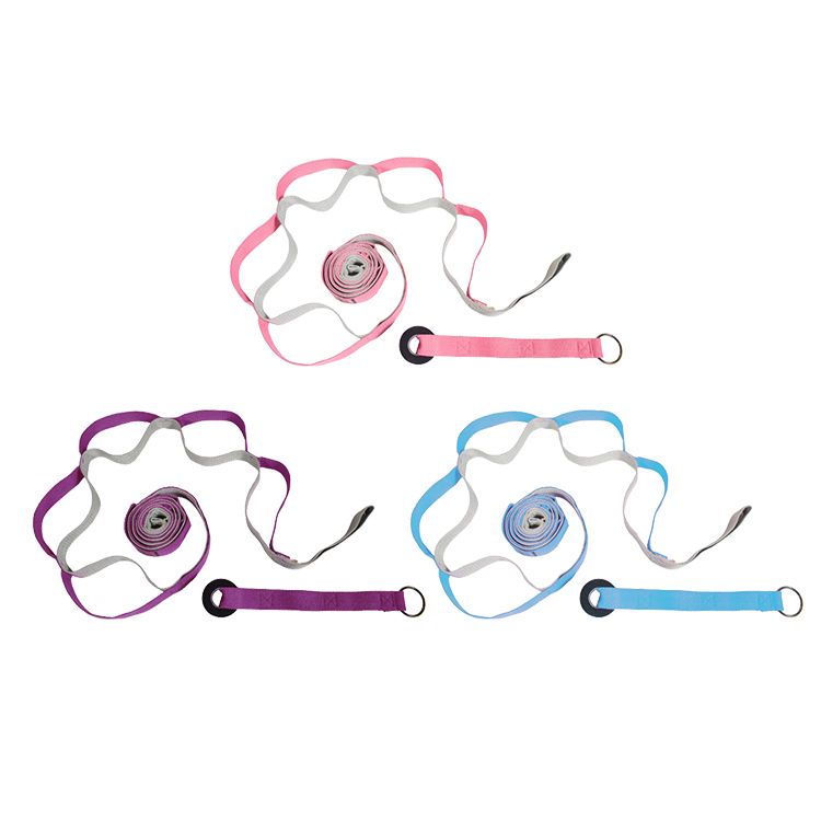 非弾性ヨガストラップ高強度ヨガストラップ