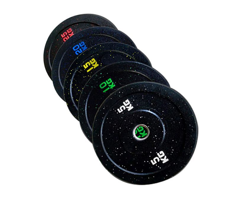 カラーラバーグラニュールバーベルプレート