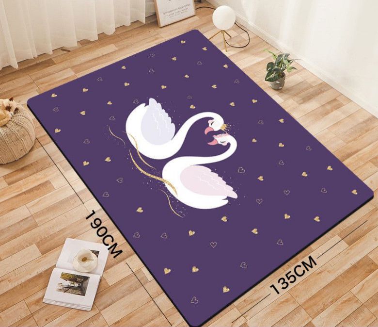 スエードTPEフル印刷ヨガマット