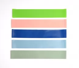 環境フレンドのエンボス加工されたラテックス抵抗バンド