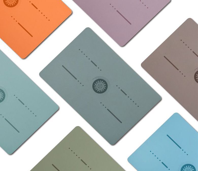 PUポータブルヨガマットスモールヨガマット