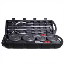 ダンベルとバーベルセット