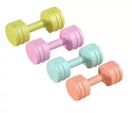 エコに優しいPVCダンベルセット