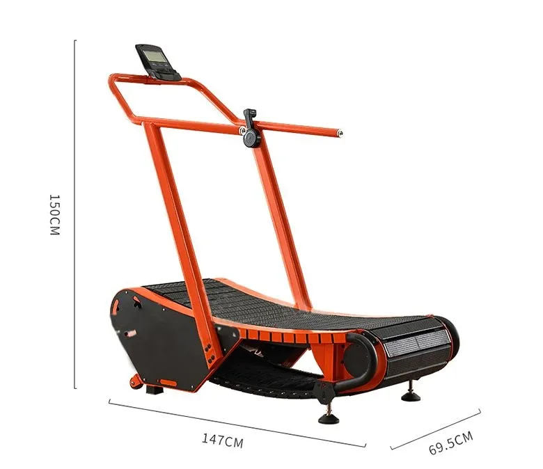 非電動湾曲したトレッドミル