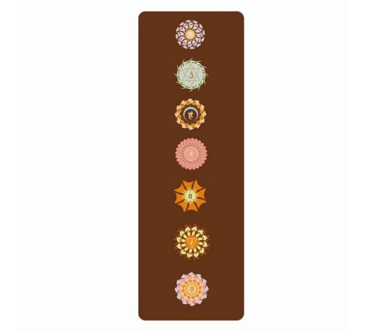 高品質のTPEスエードプリントヨガマット