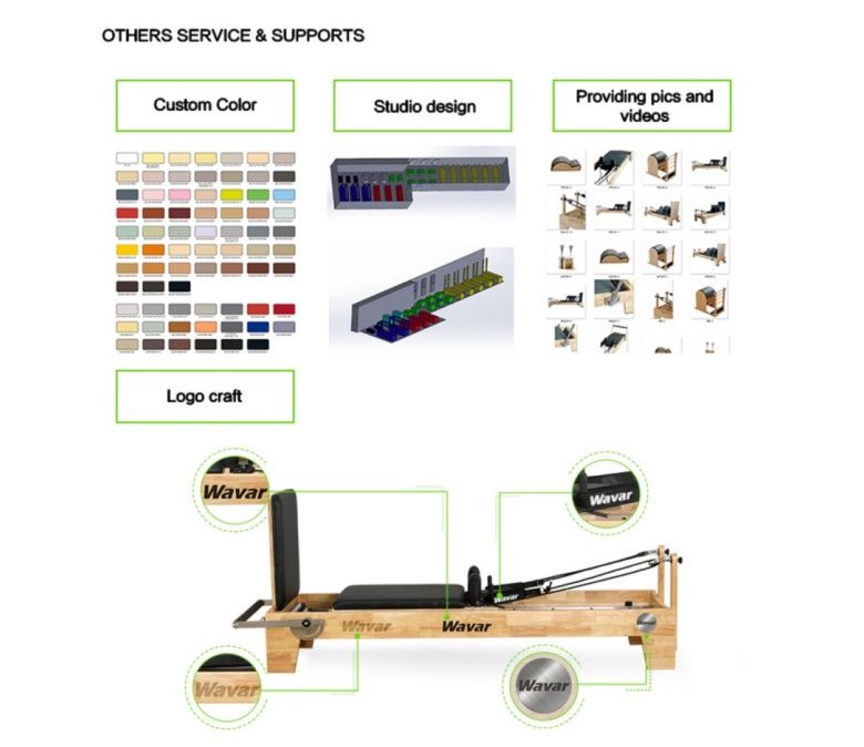 販売のための古典的な木製ピラティス改革者