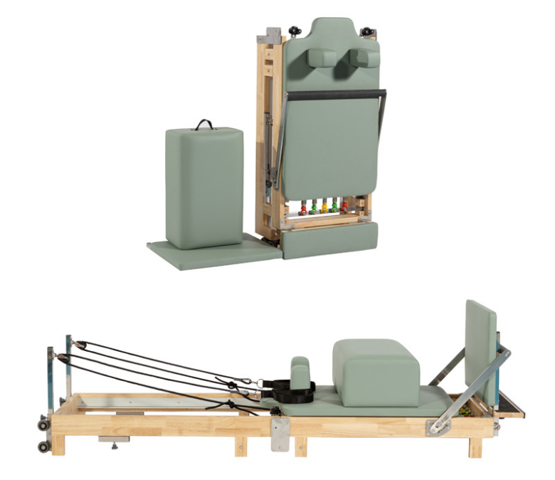 自宅で木材の折りたたみ可能なピラティスの改革者