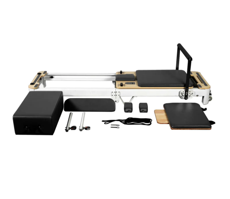 販売のための白いアルミニウム折りたたみ式ピラティス改革者