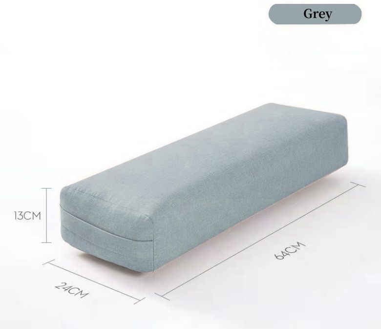 ヨガボルスター枕プレミアム瞑想ボルスター支持的な長方形クッション