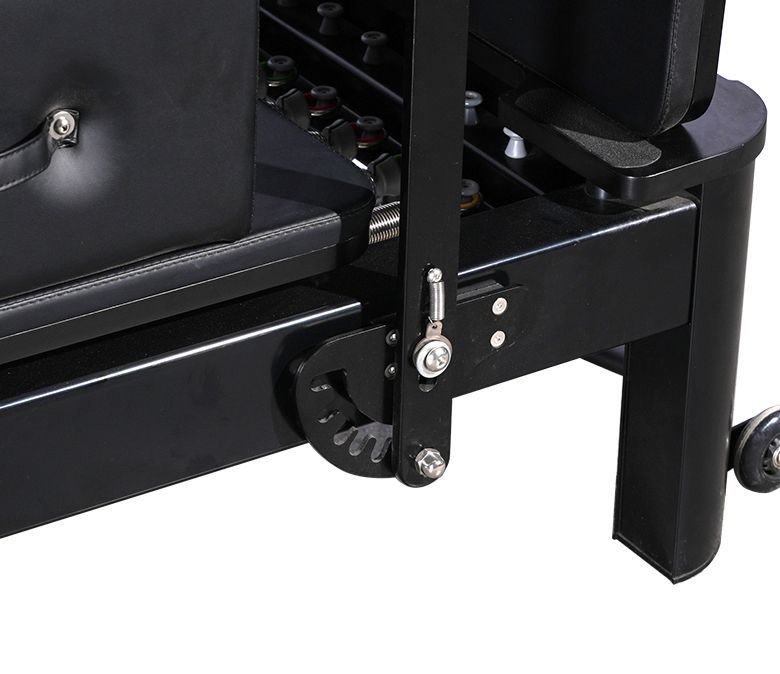 優れたブラックアルミニウムピラティス改革機マシン4.0