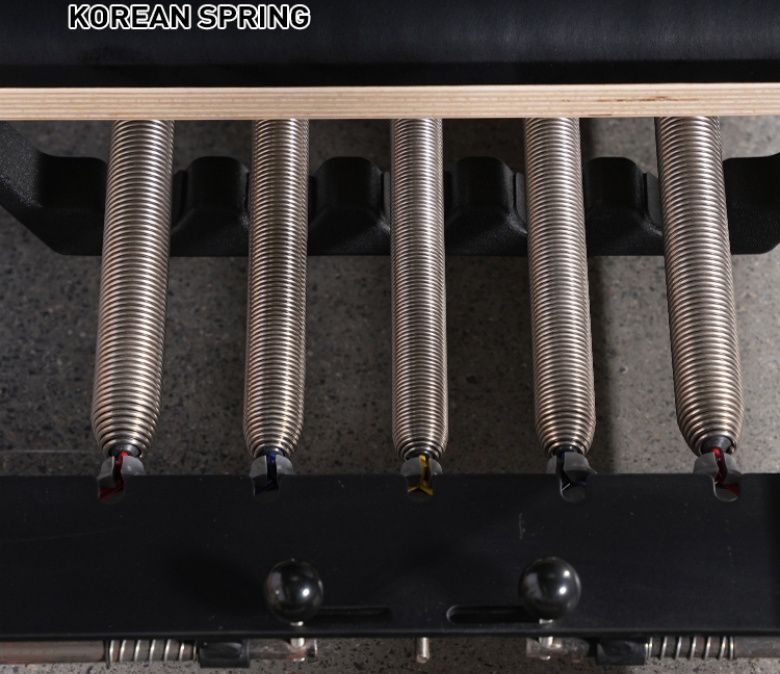 ボディトレーニングコアベッドメープルウッドピラティスリフォーマーマシン内部フットレスト