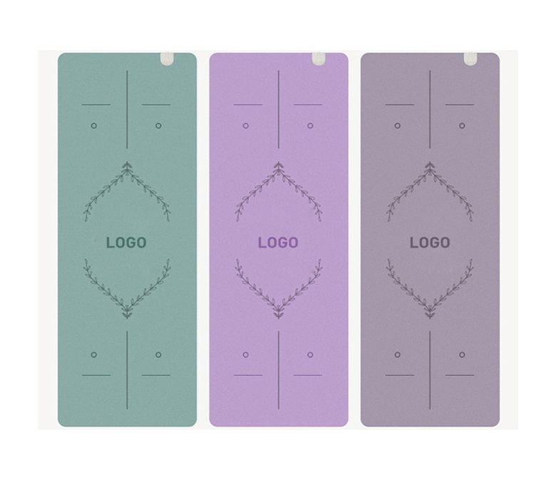 新しいアップグレード加熱フロストPUラバーヨガマット