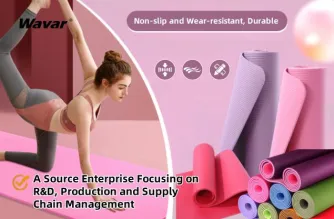 Wavar®TPE＆nbr Yoga Matsが卸売バイヤーにとって最大の選択肢である理由