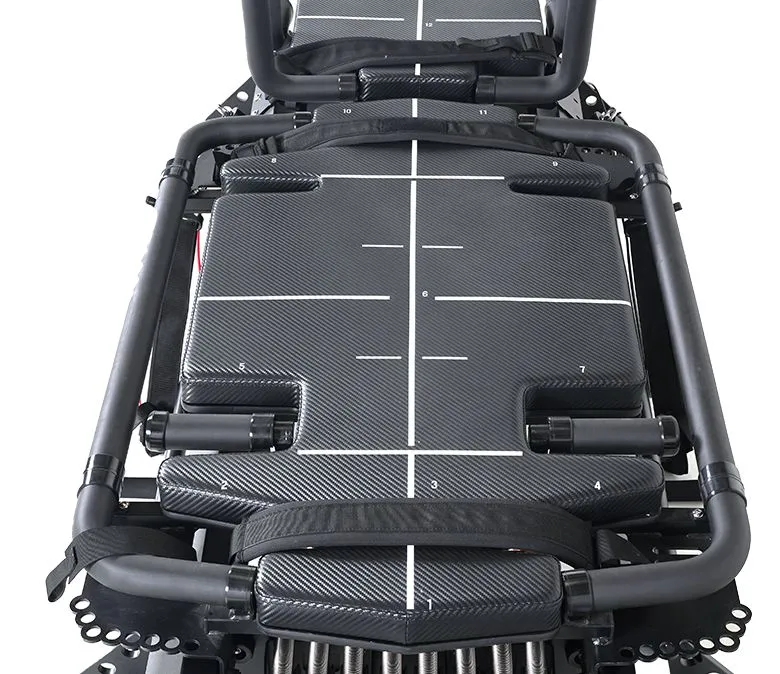 大きな非回転ハンドルピラティス改革機