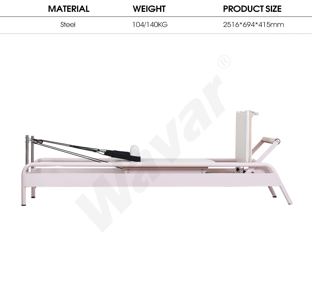 フットバーが組み込まれた新しいスチール改革者