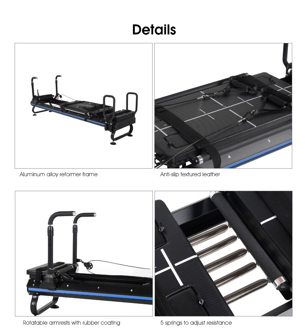 Vase Blue Large Pilates Reformer Equipment